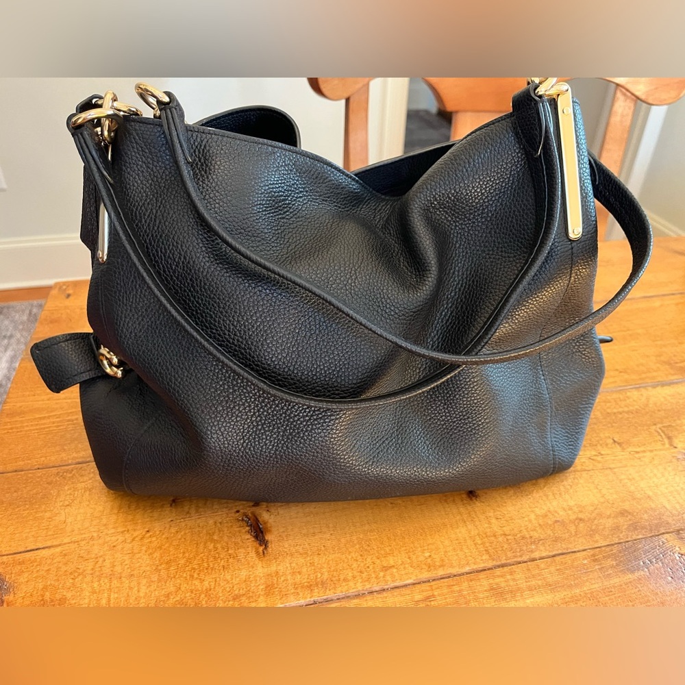 Coach Black Leather Bag